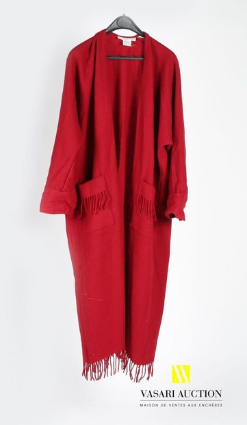 LAURENCE TAVERNIER
Red wool coat with bangs
(wear,...