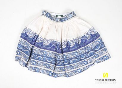 SOULEIADO
Skirt in Provençal-print cotton...