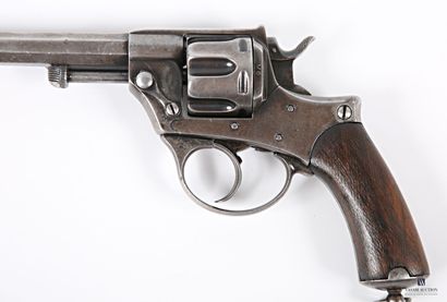 null Italian model 1872 brevet Chamelot-Delvigne double-action revolver with closed...