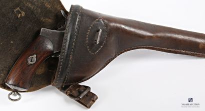 null Italian model 1872 brevet Chamelot-Delvigne double-action revolver with closed...