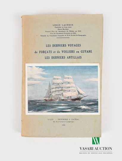 null [MARINE STORIES]
Lot including five books:
- BOLLORE Jean-René Docteur - Voyages...