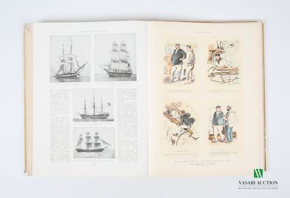 null [MARINE]
Lot including five books: 
- COLLECTIF - L'histoire de la marine -...