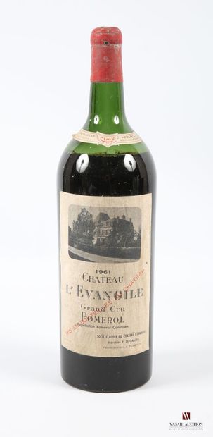 L'EVANGILE	Pomerol	1961 1 magnum Château L'EVANGILE Pomerol 1961
	MDC. Et. stained....