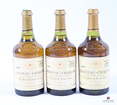 CHÂTEAU CHALON mise Auguste Pirou		1990 3 bottles CHÂTEAU CHALON mise Auguste Pirou...
