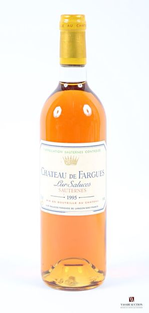 Château de FARGUES	Sauternes	1995 1 bottle Château de FARGUES Sauternes 1995
	Et....