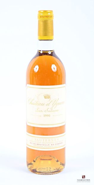 YQUEM	1er Cru Sup Sauternes	1990 1 bouteille	Château d'YQUEM	1er Cru Sup Sauternes	1990
	Et....