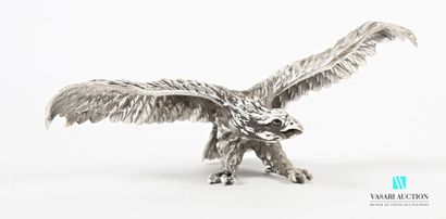 null 925 thousandths silver subject featuring an eagle with spread wings
Weight :...