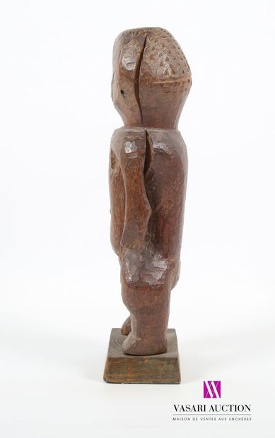 null REPUBLIQUE DEMOCRATIQUE DU CONGO, NGBAKA
Statue en bois sculpté
Haut. : 33 ...