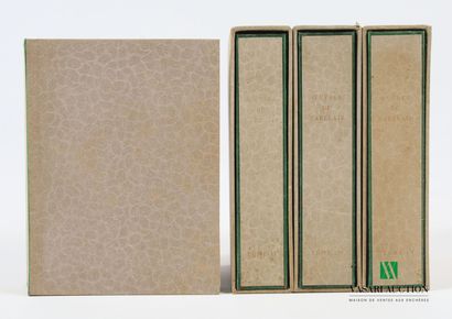 null [RABELAIS - JEAN GRADASSI]
OEuvres - Monaco, Arts et Créations, 1955 - 4 volumes...