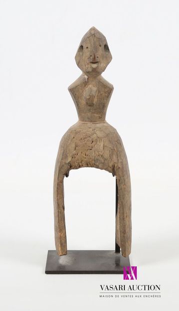 null BURKINA FASO
Poulie Mossi en bois sculpté
Haut. : 22 cm