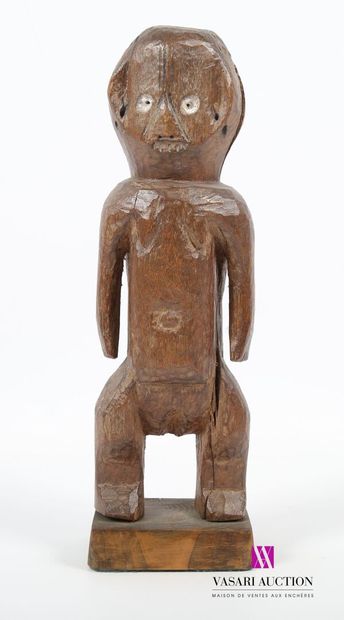 null REPUBLIQUE DEMOCRATIQUE DU CONGO, NGBAKA
Statue en bois sculpté
Haut. : 33 ...