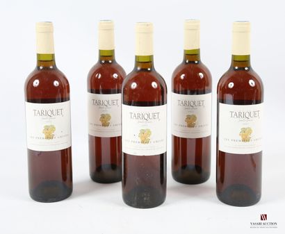 null 5 bouteilles	Domaine du TARIQUET Les 1ères Grives		2007
	Et. à peine tachées....
