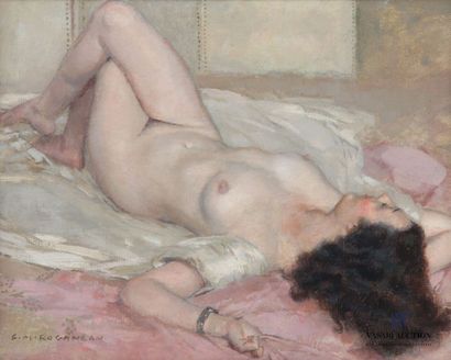 null ROGANEAU François Maurice (1883-1973)
Femme nue alanguie aux jambes croisées
Huile...