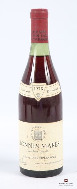 null 1 bouteille	BONNES MARES mise Dom. Drouhin-Laroze Prop.		1973
	Et. un peu fanée...