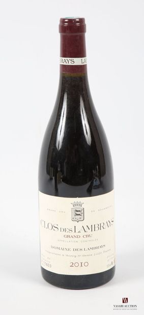 null 1 bouteille	CLOS DES LAMBRAYS GC mise Domaine des Lambrays		2010
	Et. à peine...