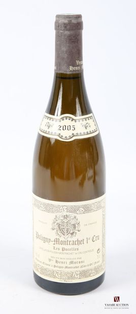 null 1 bouteille	PULIGNY MONTRACHET 1er Cru Les Pucelles mise Vve H. Moroni 		2005
	Présentation...