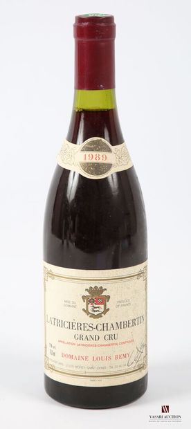 null 1 bouteille	LATRICIÈRES CHAMBERTIN GC mise Domaine Louis Rémy Prop.		1989
	Et....