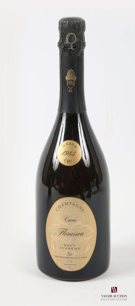 null 1 bouteille	Champagne E. BRUN Cuvée Floraison Brut		1985
	Et. à peine tachée....