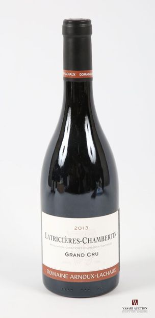 null 1 bouteille	LATRICIÈRES CHAMBERTIN GC mise Dom. Arnoux-Lachaux Prop.		2013
	Présentation...