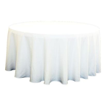 null Nappe ronde polyester blanche 300	QUANTITE 	10
Nappe rectangulaire polyester...
