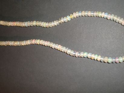 null Collier en chute de perles d’opale

Long. : 46,5 cm
