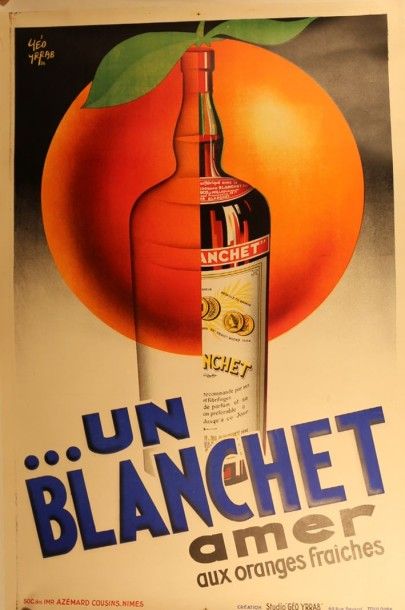 null Affiche publicitaire marouflée sur toile

"Un Blanchet amer aux oranges fraîches"

Création...