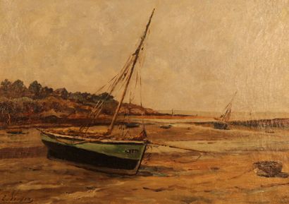 null VERGEZ Eugène (XIX-XXème siècle)

Marée basse à Pornic

Huile sur toile

Signée...
