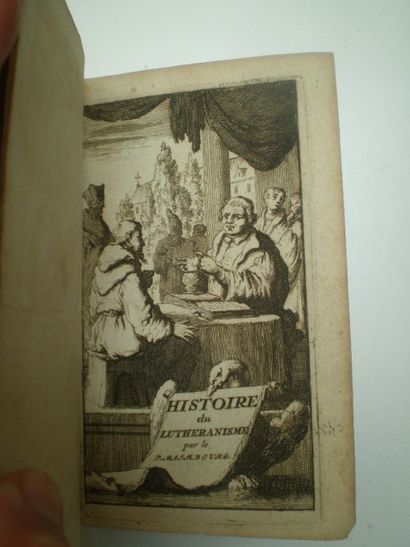 null MAIMBOURG Louis. Histoire du Luthéranisme.

Paris, 1681-1682, 2 tomes en un ...