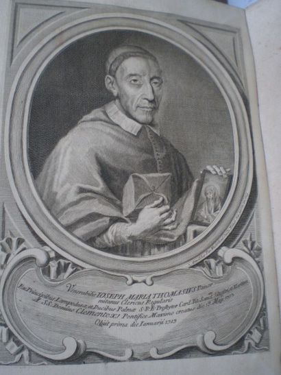 null Giuseppe Maria TOMASI (saintus). Opera omnia.

Rome, Palladius, 1747, 7 tomes...