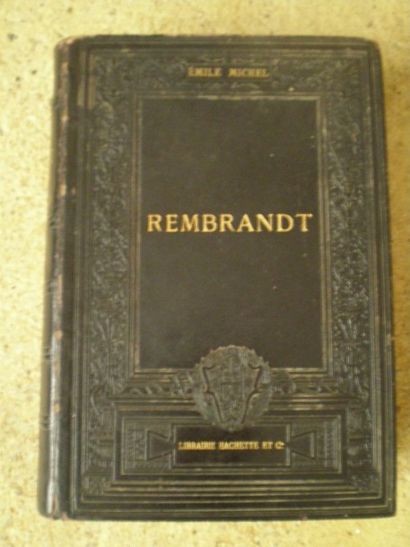 null MICHEL Emile. Rembrandt. Sa vie, son œuvre et son temps.

Paris, Hachette, 1893,...