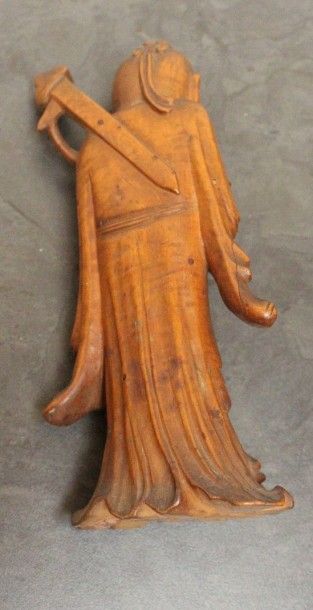 null Statuette en bois figurant un homme riant.

Travail asiatique

Haut : 21 cm