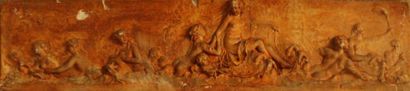 null Clodion d'après

Paire de bas-reliefs en plâtre représentant une scéne de bacchanales

(Accidents...