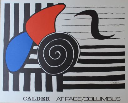 null CALDER Alexandre (1898-1976) d'après 

Helisse

Lithographie format poster,...