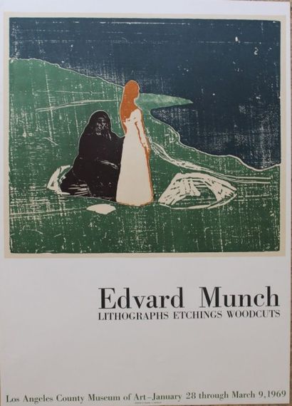 null MUNCH Edvard (1863-1944) d'après

Affiche de l'exposition créé en 1969 pour...