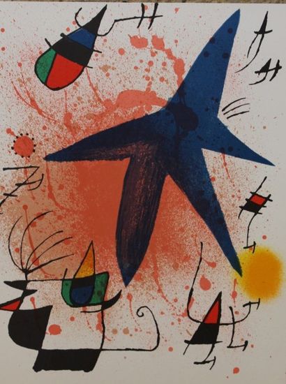 null MIRO Joan (1893-1983) d'après

Lithographie originale I en couleur extraite...