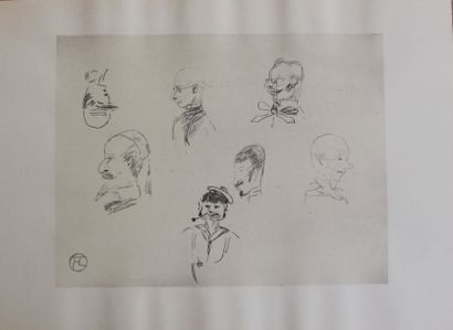 null TOULOUSE LAUTREC Henri (1864-1901) d'après

Etude de têtes

reproduction

22.5...