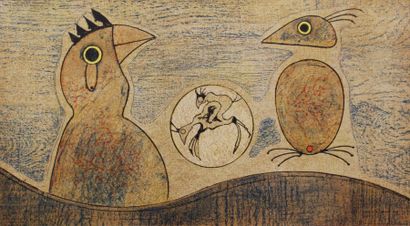 null ERNST Max (1891-1976) d'après

oiseaux

Lithographie en couleurs sur papier...