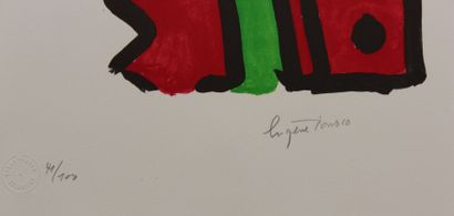 null IONESCO Eugène (1912-1994) d'après

Rouge au noir

Lithographie en couleurs...