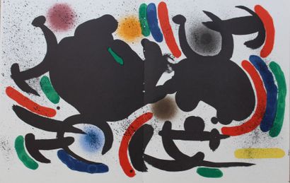 null MIRO Joan (1893-1983) d'après

Lithographie originale VII extraite de Joan Miro...