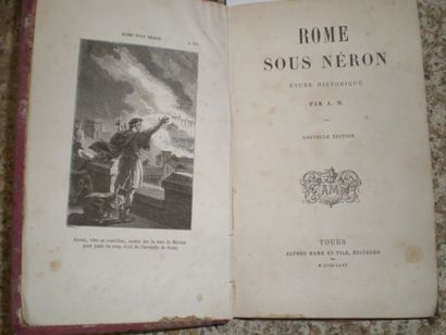 null [A.M.]. Rome sous Néron étude historique.

Tours, Mame, 1875, relié percaline...