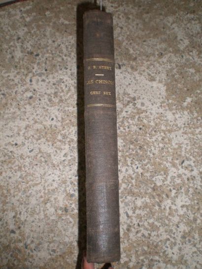 null AUBRY (J. B.). Les chinois chez eux. 

Lille, Desclée de Brouwer, 1892, relié...