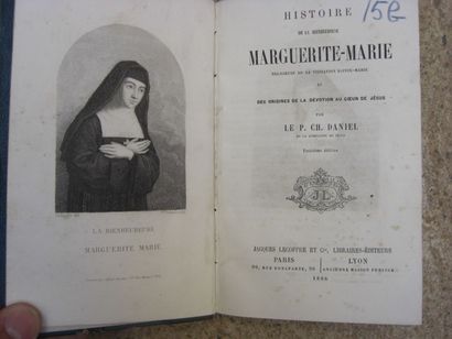 null DANIEL (Ch.). Histoire de la Bienheureuse Margueritte Marie.

Paris, Lyon, Lecoffre,...