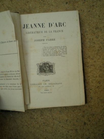null FABRE Joseph. Jeanne d’Arc, libératrice de la France.

Paris, Delagrave, 1883,...