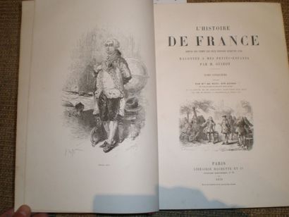 null GUIZOT (M.). Histoire de France depuis les temps les plus reculés jusqu’en 1789...