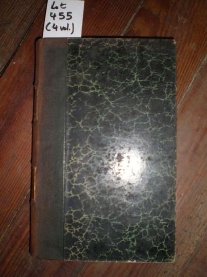 null "LAMARTINE (A. de). Histoire des Girondins.
Paris, Jouvet, 1884, 4 volumes reliés...