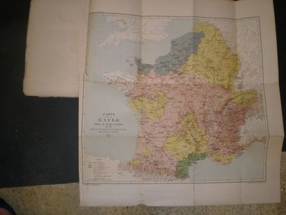 null LONGNON Auguste. Géographique de la Gaule au VIe siècle.

Paris, Hachette, 1878,...