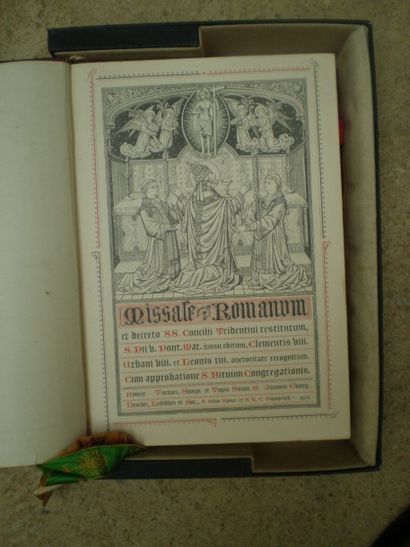 null Missale romanum ex decreto SS. Concilii Tridentini restitutum, S. Pii V. Pontificis...