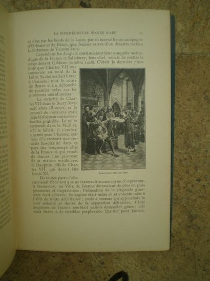 null MONTET Charles Emile. La bienheureuse Jeanne d’Arc.

Paris, Odelin, 1909, relié...