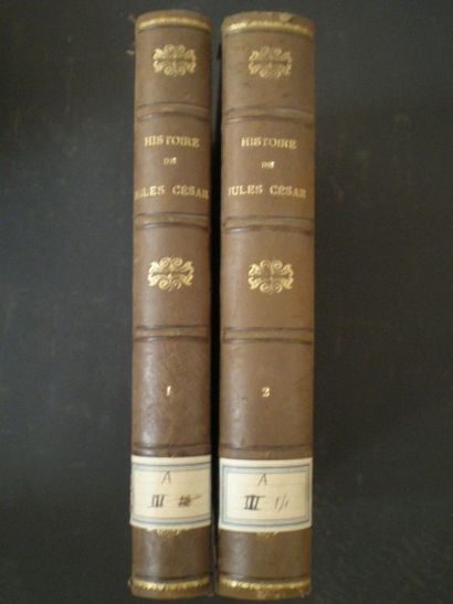 null NAPOLEON III. Histoire de Jules César.

Paris, Plon, 1866, 2 volumes reliés...
