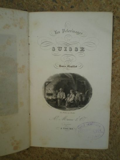 null VEUILLOT Louis. Les pèlerinages de Suisse.

Tours, Mame, 1861, relié percaline...